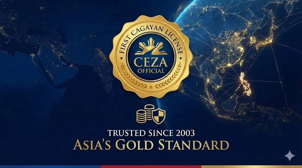 Giấy phép Cagayan (CEZA) là gì? Có uy tín không? 1 CEZA - Giấy phép Cagayan